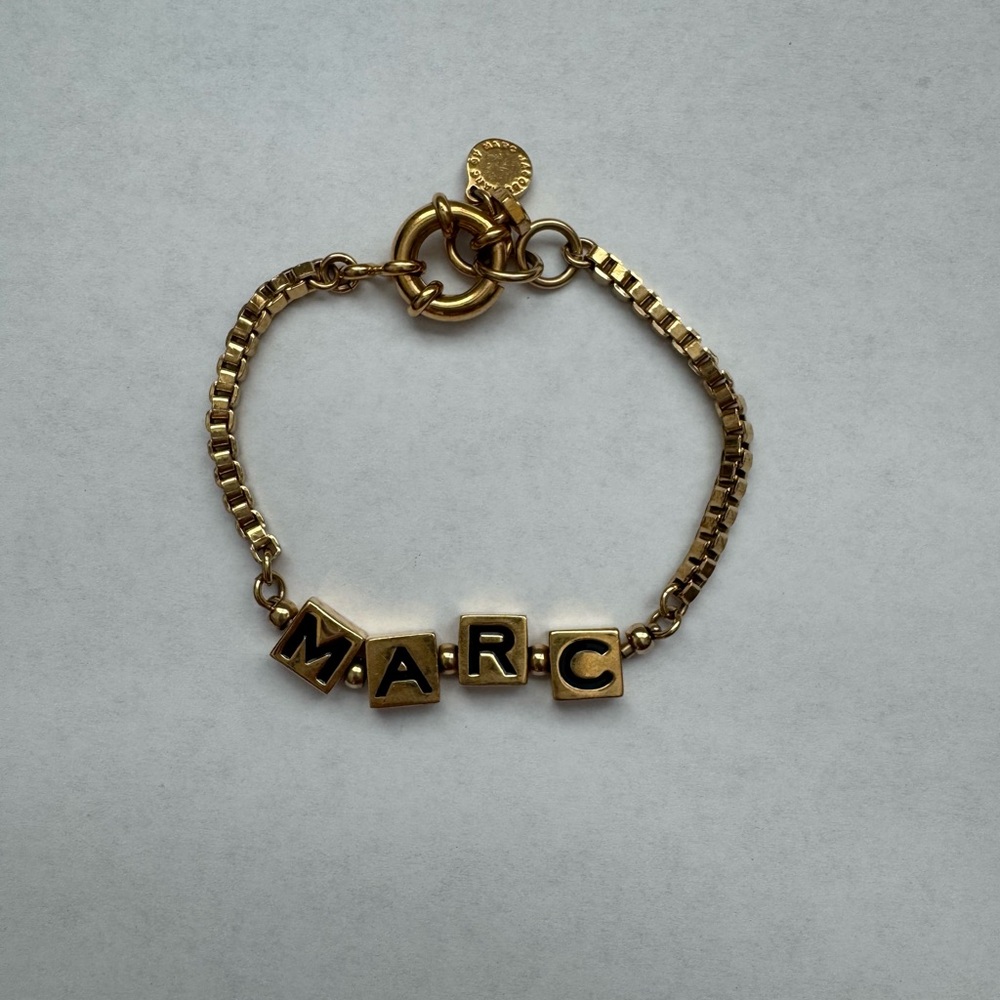 Marc By Marc Jacobs Gold Chain Bracelet